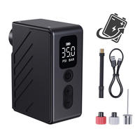 Briviga Portable Electric Tire Inflator 120PSI Digital Display USB-C Rechargeable Mini Air Pump for Bike E-bike Motorcycle