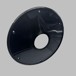 Disques de roues scellés avant et arrière pour fauteuil roulant, en polycarbonate noir, accessoires pour fauteuil roulant manuel MF600 - Product Image 3