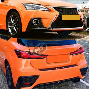 Maictop accesorios de coche facelift bodykit frente parachoques trasero de la rejilla para <span class=keywords><strong>CT</strong></span> <span class=keywords><strong>200h</strong></span> CT200 CT200h 2012-Actualización de 2019 a 2020 de 2021 - Product Image 6