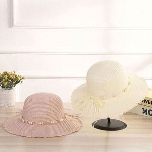 New <b>Creative</b> Warp Knitting Natural Grass Summer Straw Hat with Breathable Comfort for Women-Beach Outdoor Sports & Casual Use - Product Image 1