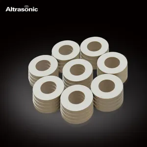 High Frequency Good Selling Customization 40Mm Ultrasonic Piezo Transducer Ceramic Element Piezoelectric Generator Ring