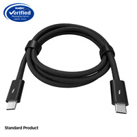 Kabel pengisi daya mobil USB tipe C, 1M USB Tipe C 4.0/3.0 240W 8k 40Gbps dengan fungsi 3A, bahan logam pelindung kepang