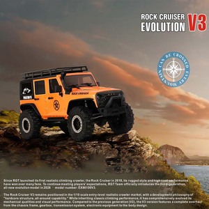 RGT <span class=keywords><strong>EX86100</strong></span> V3 RC Crawler 1/10ème 4x4 Tout-Terrain Professionnel Télécommandé Modèle de Voiture Jouet pour Adultes de Niveau Hobby Mise à Niveau 2026 - Product Image 3