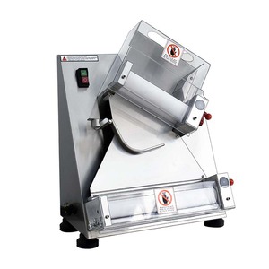 Petit rouleau à <span class=keywords><strong>pizza</strong></span> automatique en acier inoxydable de 10-40cm/50-500g, machine à rouler la pâte à base de masa - Product Image 1