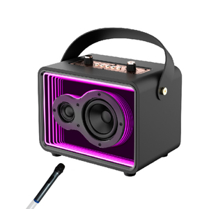 M3101 Mô Hình Mới Không Dây Karaoke Âm Thanh Microphone Máy Karaoke Với RGB Đèn Màu Loa Siêu Trầm Microphone - Product Image 1