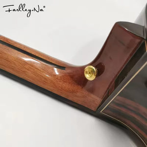 Guitarra Acústica Folk de Alta Gama de 41 Pulgadas con Acabado Brillante, Tapa de Abeto con Recorte y Materiales de Fondo/Lados de Caoba - Product Image 6