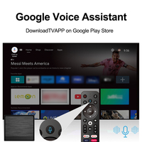 Topleo ATV Android Box, Smart TV Box Android con ATV 12 Quad Core, WiFi 5G, Compatible con Resolución 8K, TV Box Certificado