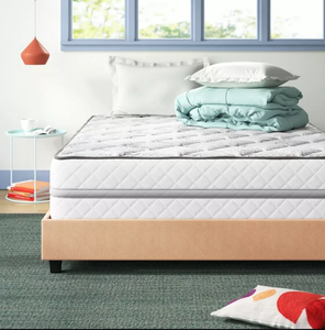 Materasso Ibrido Compresso da 14 Pollici con <span class=keywords><strong>Topper</strong></span> a Bobina Vibrante <span class=keywords><strong>per</strong></span> un Comfort Migliorato, Letto King Size in Memory Foam - Product Image 3
