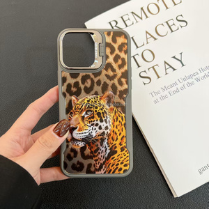 2025 nuova <span class=keywords><strong>Cover</strong></span> per cellulare <span class=keywords><strong>con</strong></span> stampa Laser leopardata per Honor X6B/X5B/X5 PLUS/X5B 2-in-1 pellicola protettiva in TPU - Product Image 1