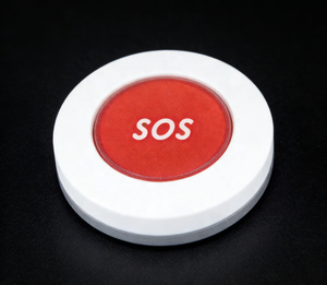 Mini interrupteur à distance sans fil à une touche en plastique, pile CR2032, design visible, indicateur LED, sonnette de porte intelligente pour la maison - Product Image 2