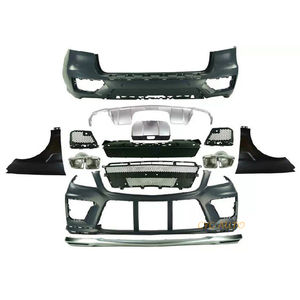 Kit de carrosserie de pare-chocs avant arrière mise à niveau à ML63 AMG look pour Mercedes <span class=keywords><strong>Benz</strong></span> ML <span class=keywords><strong>M</strong></span> CLASS W166 X166 ML350 ML400 ML450 - Product Image 3
