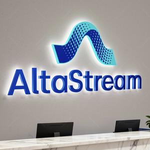 Lettere luminose moderne personalizzate con effetto alone, lettere 3D illuminate con retroilluminazione per loghi aziendali - Product Image 6