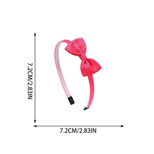 Noeuds personnalisés pour filles, nœud en ruban pour cheveux avec bandeaux pour enfants, tout-petits, enfants, accessoires pour cheveux - Product Image 2