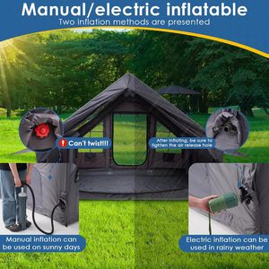 Tentes d'extérieur CZFIT multicolores, protection solaire, coupe-vent, épaisses, imperméables, portables, pour les voyages - Product Image 5