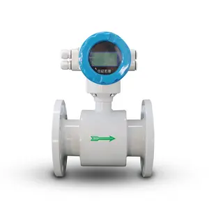 EMF manyetik akış ölçer dönüştürücü sensörü debimetre pil su kanalizasyon elektromanyetik akış ölçer