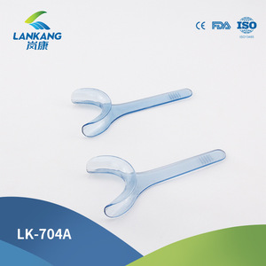 Abrebocas Tipo T LK 704A, Plástico Transparente Azul, Herramienta Dental Oral para Adultos - Product Image 5