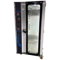 Four à convection commercial à 12 plateaux, à air chaud, chauffage uniforme, pour pâtisserie, état neuf, utilisation en boulangerie, restaurant, pour la cuisson des biscuits