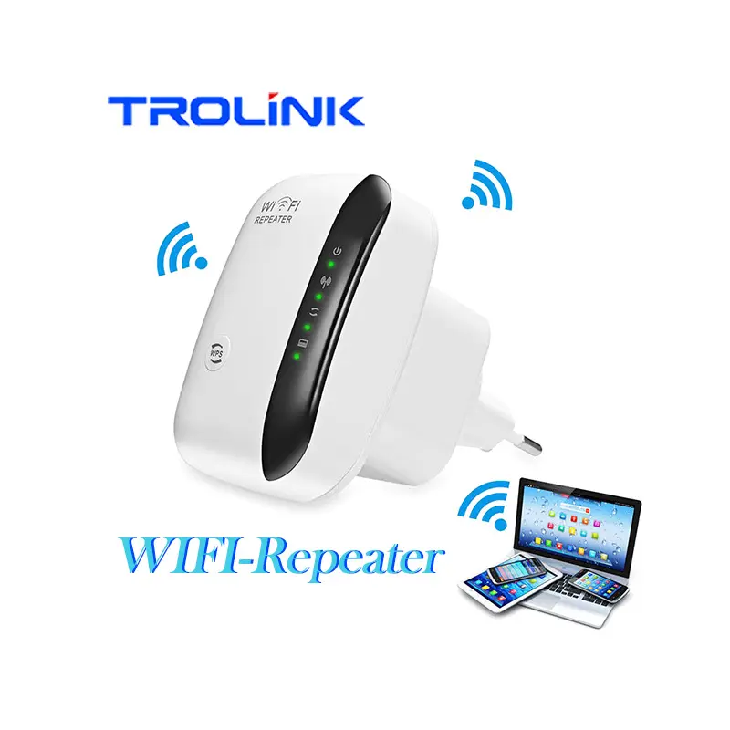 Çin fabrika Trolink 300Mbps sinyal amplifikatörü 2.4G Wifi tekrarlayıcı Router