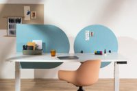 Pannello Fonoassorbente Deco Sound Design 3D NRC 0.8 Ignifugo Ecologico per Ufficio Appartamento Scrivania Moderna Acustica