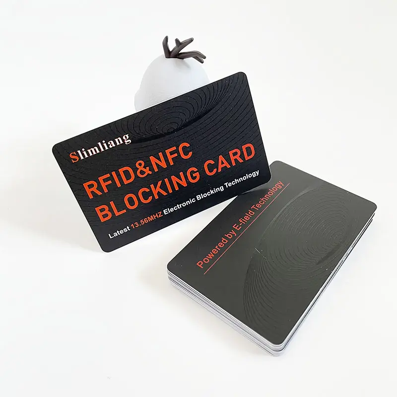 Bouclier de carte de crédit et de débit, carte de blocage RFID/NFC, offre spéciale