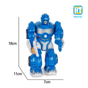 Jouets robots de dessin animé interactifs pour enfants ensemble éducatif amusant en sciences et ingénierie avec lumière éblouissante et lecture de musique - Product Image 4