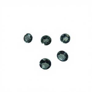 Topacio Azul Cielo, Corte Brillante Redondo, 6mm, Calibrado, Piedras Preciosas Sueltas, Certificado por Terceros, Venta al Por Mayor para Joyería - Product Image 1