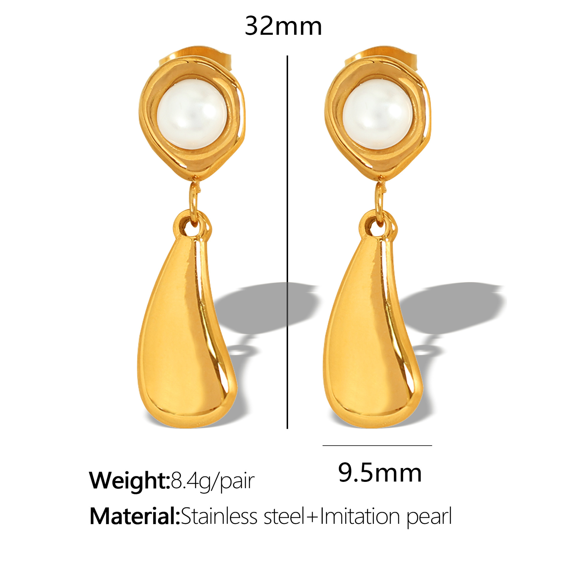 ต่างหูทอง EH296