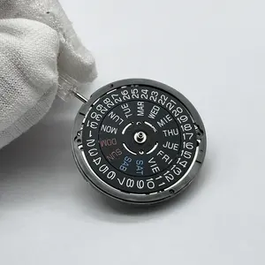 Reloj con Movimiento NH36A, Corona a las 3:00, Disco Negro/Blanco, 4R36A, Inglés/Español, Ligero, Mod 32.6mm - Product Image 3