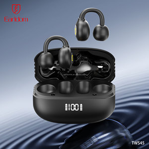 Tai nghe thể thao không dây Earldom chống nước, kiểu kẹp, True Wireless, độ trễ thấp, kiểu khuyên tai, TWS, dành cho chơi game trên điện thoại di động - Product Image 1