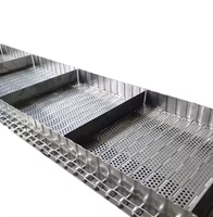 Rejilla de Acero Inoxidable 304 con Placas Perforadas Antibacterianas para Uso en Restaurantes, Secado de Alimentos, Limpieza, Resistente a Altas Temperaturas