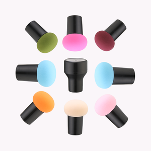 Esponjas para Maquillaje en Polvo, almohadillas De soporte De Polvo De Hongos, cabeza De seta, superficie seca y húmeda, herramienta De belleza - Product Image 5