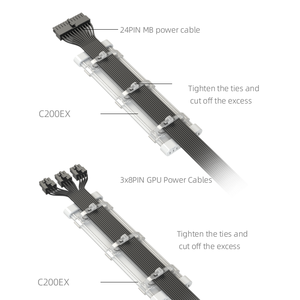 <span class=keywords><strong>UpHere</strong></span> 1 à 4 RGB Splitter Cable 5V 3Pin ARGB LED Strip Connector Extend For Addressable Case Fan - Product Image 6