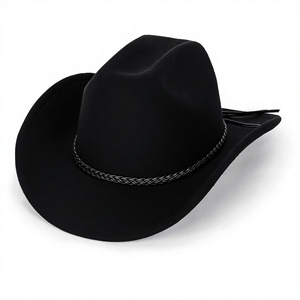 Sombrero Fedora Estilo Occidental con Hebilla y Cinturón, Sombrero Vaquero Enrollable, Proveedor Mayorista - Product Image 1