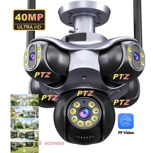 7Lens 5Lens Max Ultra Ultra HD 20K 40MP 5 PTZ IP65 <b>Camera</b> 4G Outdoor Wifi IP CCTV <b>Security</b> Network <b>Wireless</b> Cameras Surveillance - Product Image 1