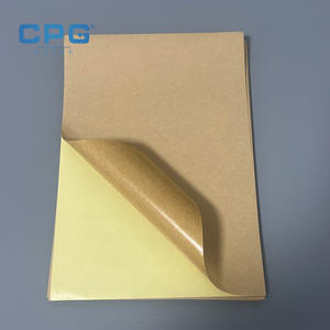 Papel Autoadhesivo Kraft Personalizado del Fabricante, Rollo Jumbo, Material Imprimible, Papel para Etiquetas - Product Image 1