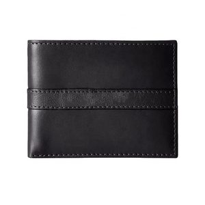 Custom Bifold Engraved <b>Wallet</b> <b>RFID</b> <b>Blocking</b> Full Grain Leather <b>Wallet</b> Genuine Leather Card Holder for Man - Product Image 1