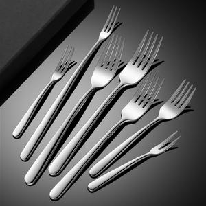 Juego de Cubiertos Viya Serie 304 de Acero Inoxidable, 40-60 Piezas, Mango Grueso, para Hotel, Cubertería para Carne, Color Sólido, Uso en Catering - Product Image 3