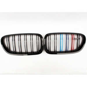 Calandre noire brillante pour <span class=keywords><strong>Bmw</strong></span> série 5 <span class=keywords><strong>E39</strong></span> E90, Grille avant de voiture X5/x6 - Product Image 1
