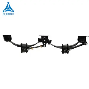 ZONXIN germany trailer suspension Lightweight Suspension tendem tridem option F66 type suspension