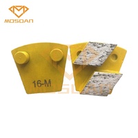 Werkmaster diamant outillage béton métal Bond Double losange plaque de meulage