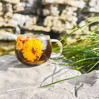 Tisane 100% Naturelle aux Extraits d'Herbes en Sachets : Chrysanthème, Graines de Cassia, Chèvrefeuille
