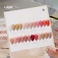 LADAI-Ensemble gel UV non toxique de haute qualité, 24 couleurs, pour salon de manucure, pour lampe LED, vente en gros, nouvelle Offre Spéciale 2025