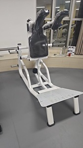 เครื่องออกกำลังกายกล้ามเนื้อแกนกลางรุ่นพรีเมียมของฟรีแมน เครื่องแฮ็คสควอทแบบวางแผ่นน้ำหนักสำหรับใช้งานเชิงพาณิชย์ - Product Image 5