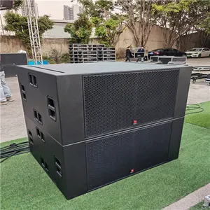 MAX218S Audio Apparatuur Outdoor Muziek Line Array Dubbele 18 Bass Sound System Pro High-End Sub Speaker