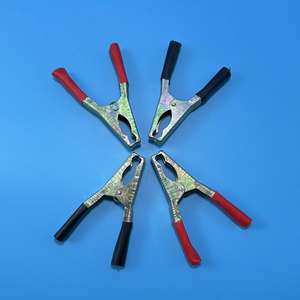 Pinzas para batería de coche de un o dos yuanes, cables de arranque, pinzas grandes para batería, herramientas de ferretería de un yuanes. - Product Image 1