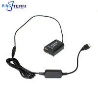 Câble adaptateur USB 8,7 V vers batterie factice DMW-BLK22, coupleur CC DMW-DCC17 pour appareils photo Lumix S5 DC-S5K