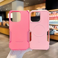 Coque de protection antichoc magnétique sans fil pour IPhone 17 Air 16E 16 15 Plus 14 13 12 11 Pro Max Hybrid TPU PC Back Cover