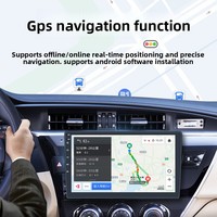 Dispositivo de navegación para salpicadero de coche todo en uno de 7/9/10 pulgadas, Android, Carplay, Wifi, Internet, USB, Control Central para DVD