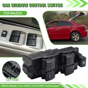 Botón de interruptor elevador de ventana de energía eléctrica de 12 Pines, nuevo, para interruptores <span class=keywords><strong>Mazda</strong></span> <span class=keywords><strong>6</strong></span> FML, de 2, 1, 2, 2, 2, 1, 2, 2 - Product Image 3