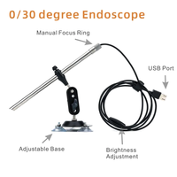 Caméra de simulateur laparoscopique 1080P 0 & 30 degrés avec lumière LED, simulateur d'endoscopie laparoscopique pour l'entraînement
